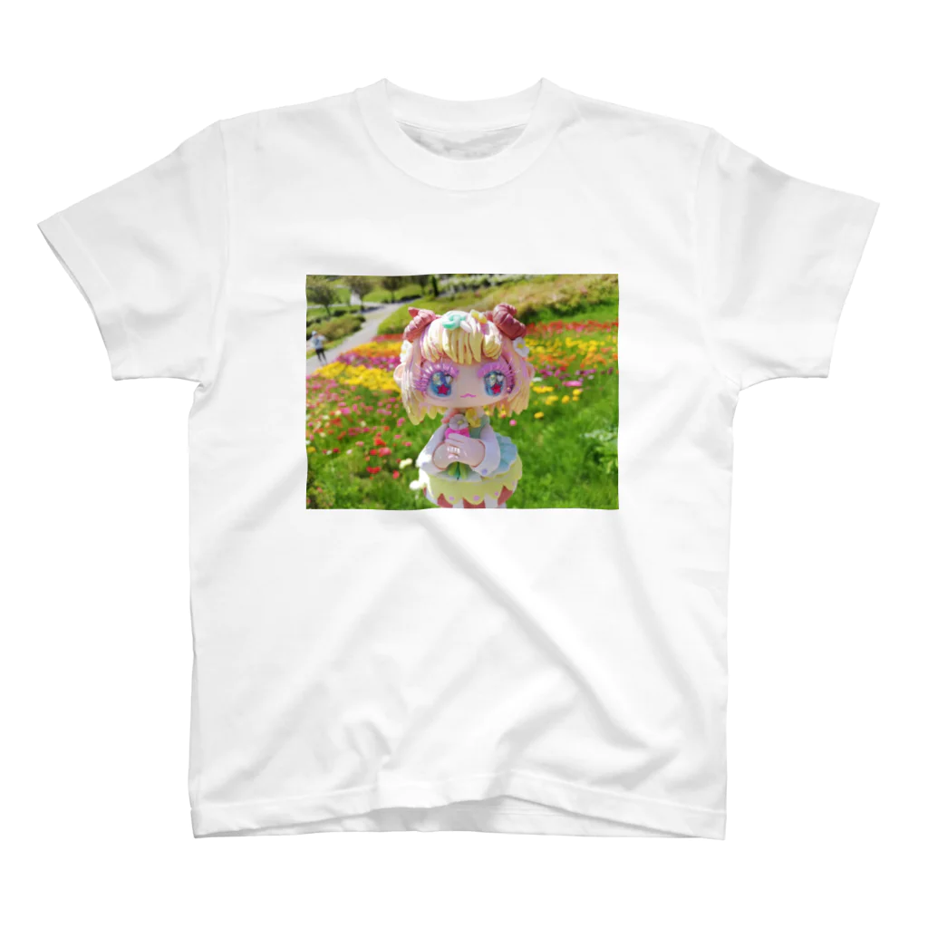 WORLD OF GIRLSのちぇりーとはなばたけ。 スタンダードTシャツ