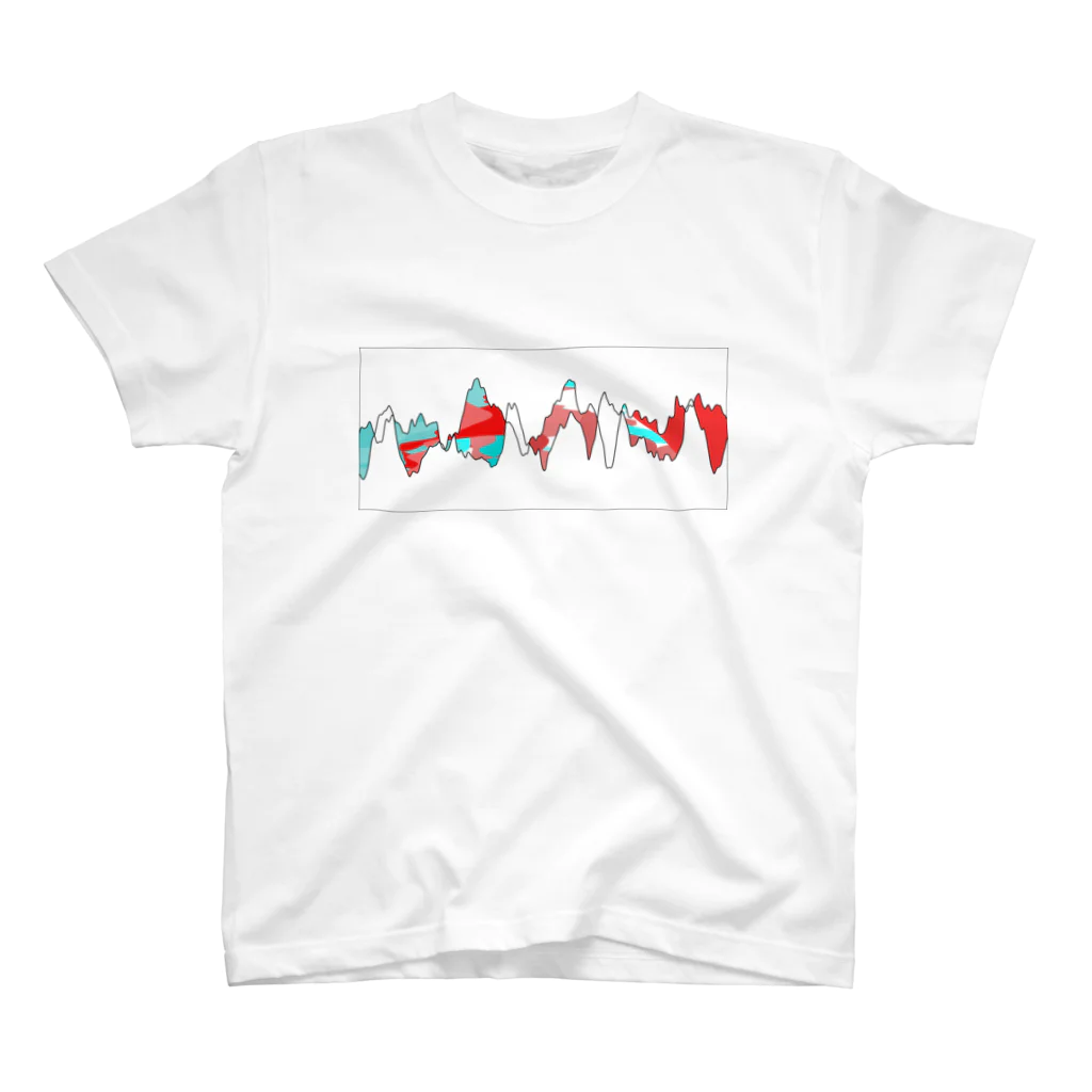 レオナのDancing Wave2 スタンダードTシャツ