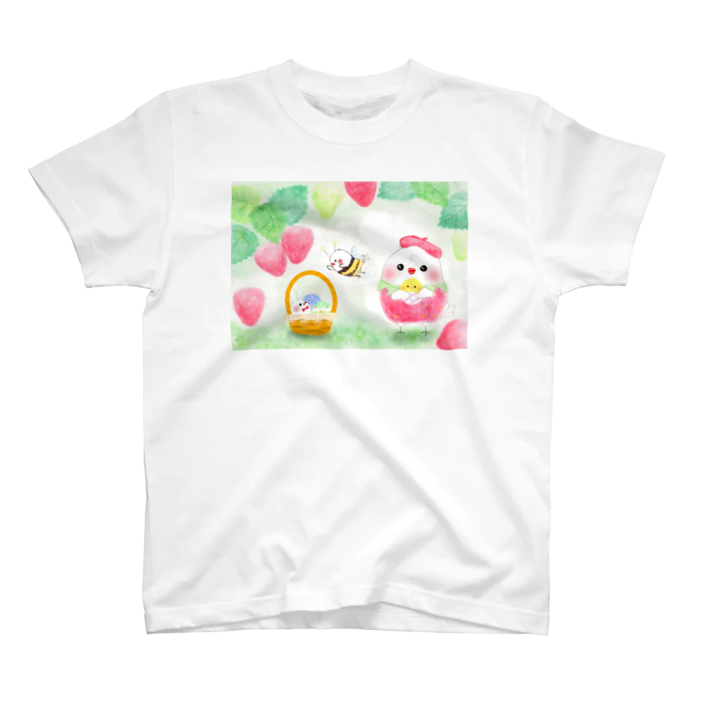 ちゅんすけ（ ●e● ）のいちごちゅん Regular Fit T-Shirt