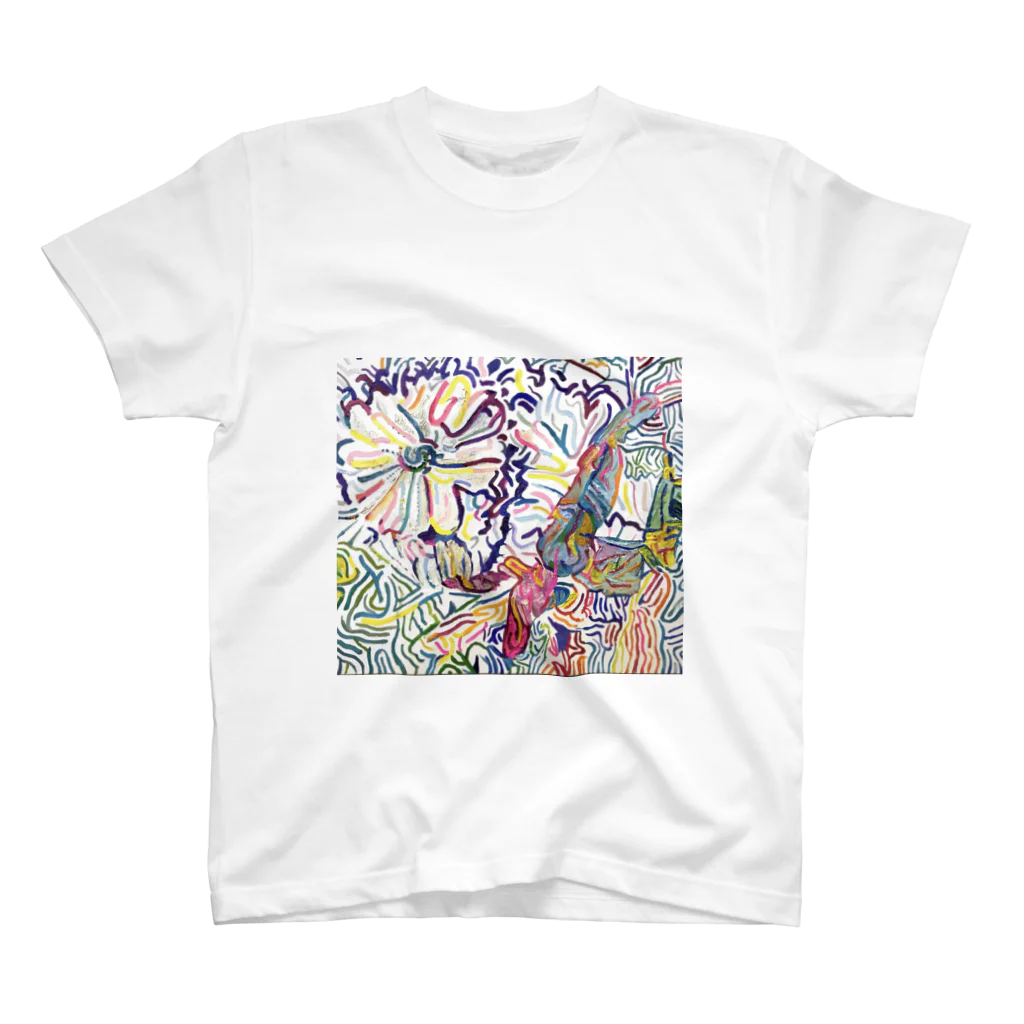 お花畑のお花 Regular Fit T-Shirt