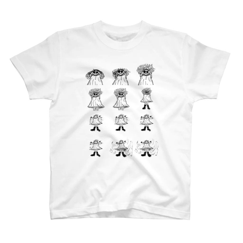 Yukinko Akira factoryのりんご神 スタンダードTシャツ