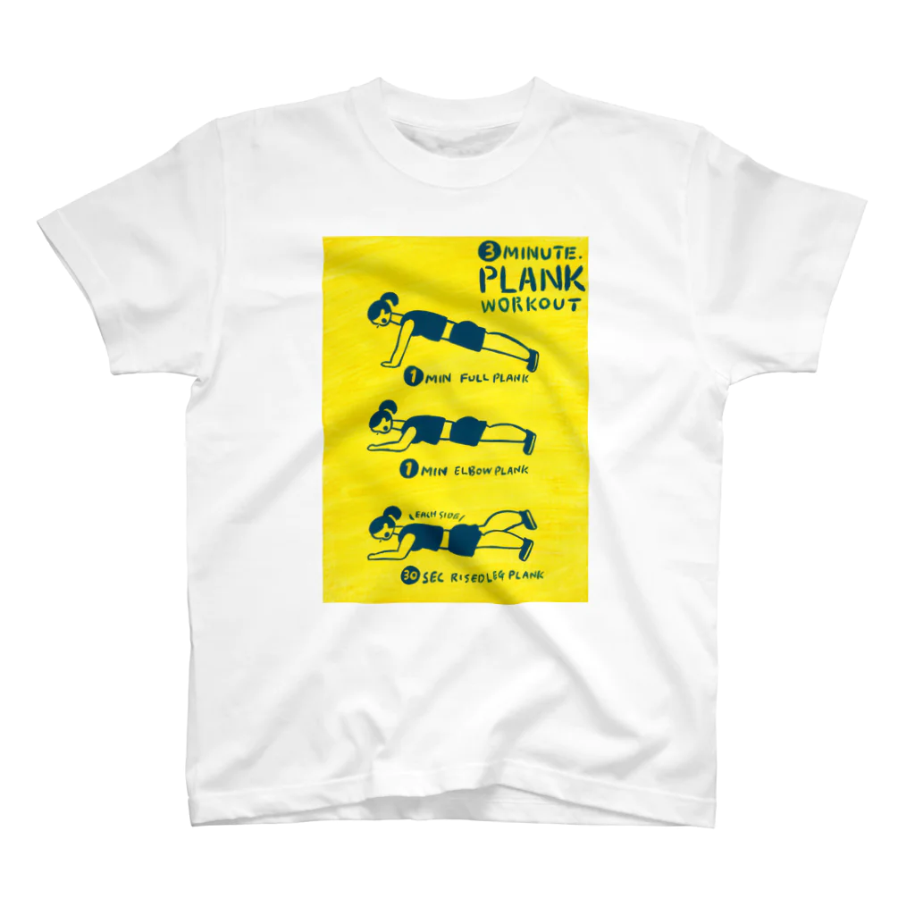 YA MARKETの3minutes plunk Regular Fit T-Shirt