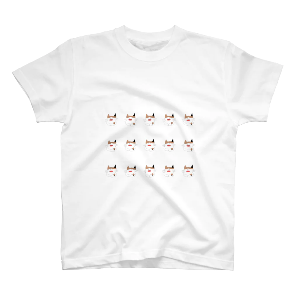 ねこねこねこ！のたくさんねねちゃん スタンダードTシャツ