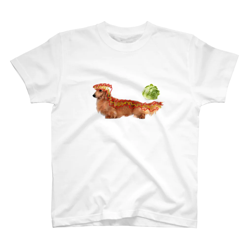 こめはなのHOTODOG スタンダードTシャツ