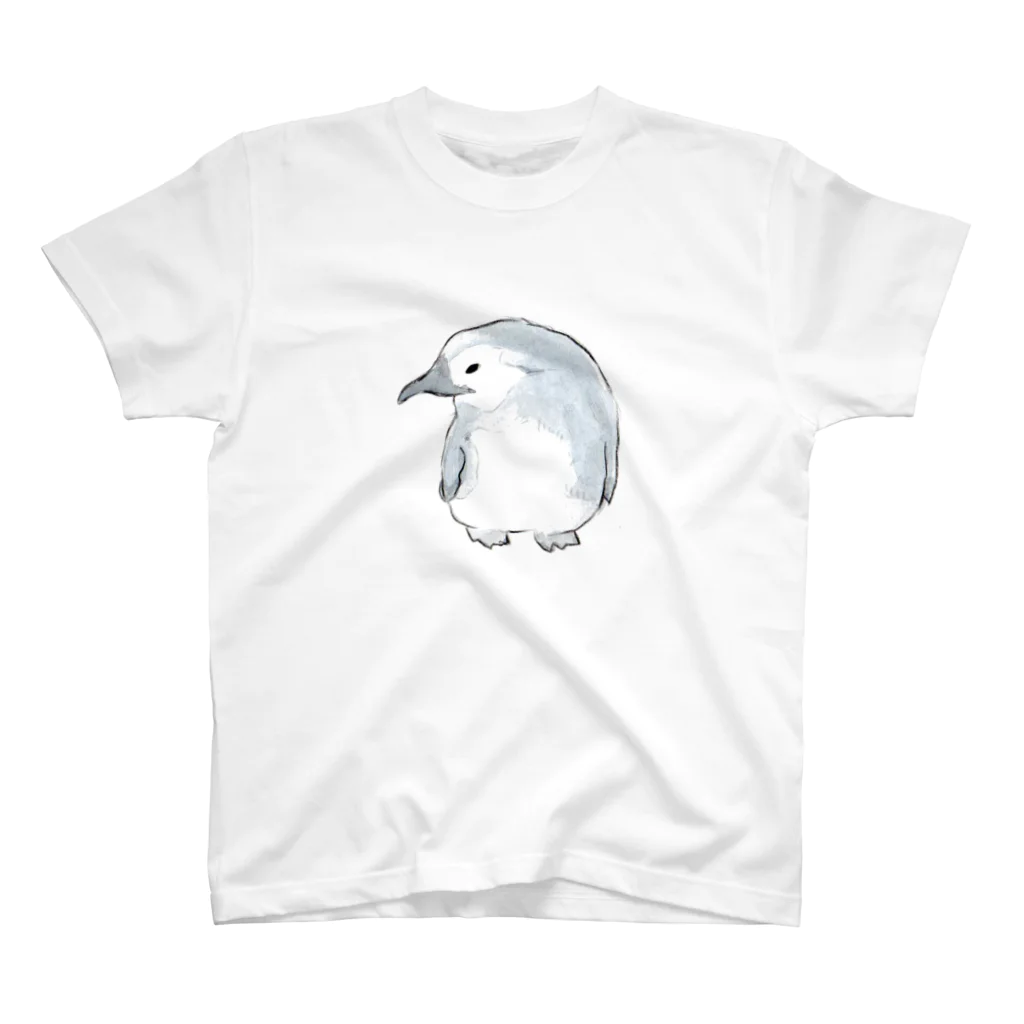 mikiaieekoのよちよちペンギン スタンダードTシャツ