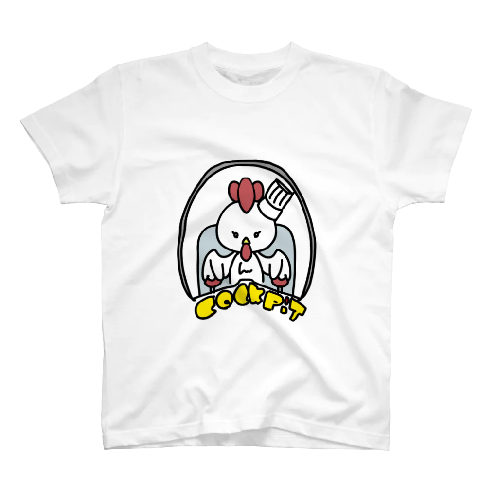 mgmgbutaのcockpitくん スタンダードTシャツ