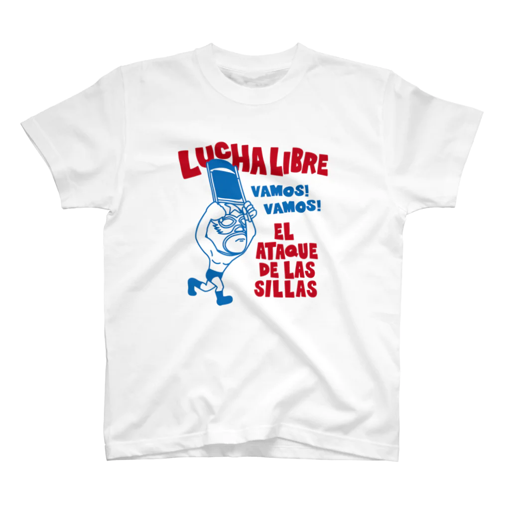 LUCHAのEl ataque de las sillas Regular Fit T-Shirt