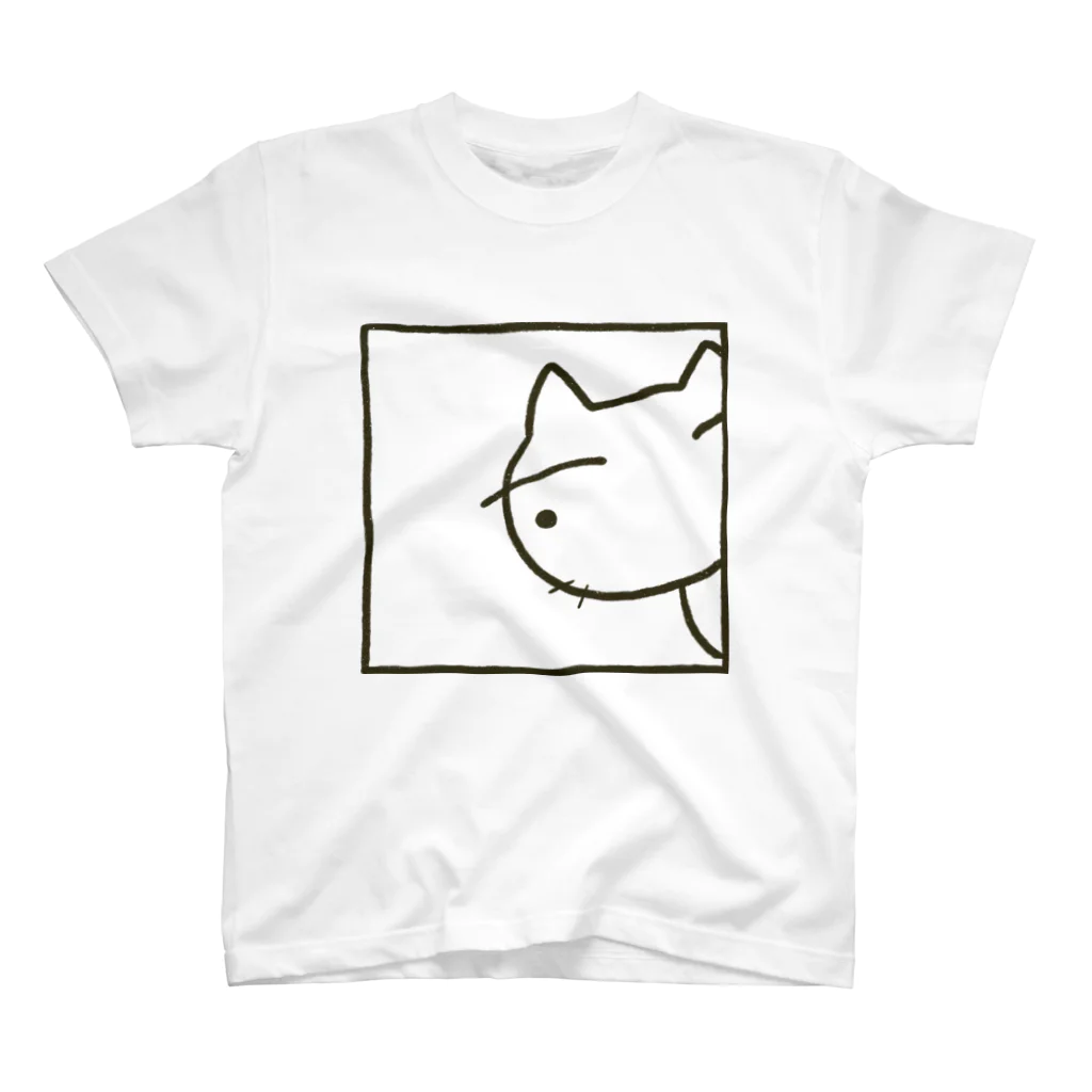 studioQueseraのしろさんのぞく スタンダードTシャツ