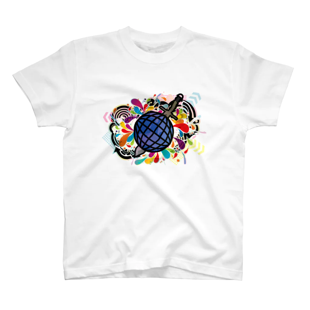 AURA_HYSTERICAのTHE_WORLD_IS_MINE スタンダードTシャツ