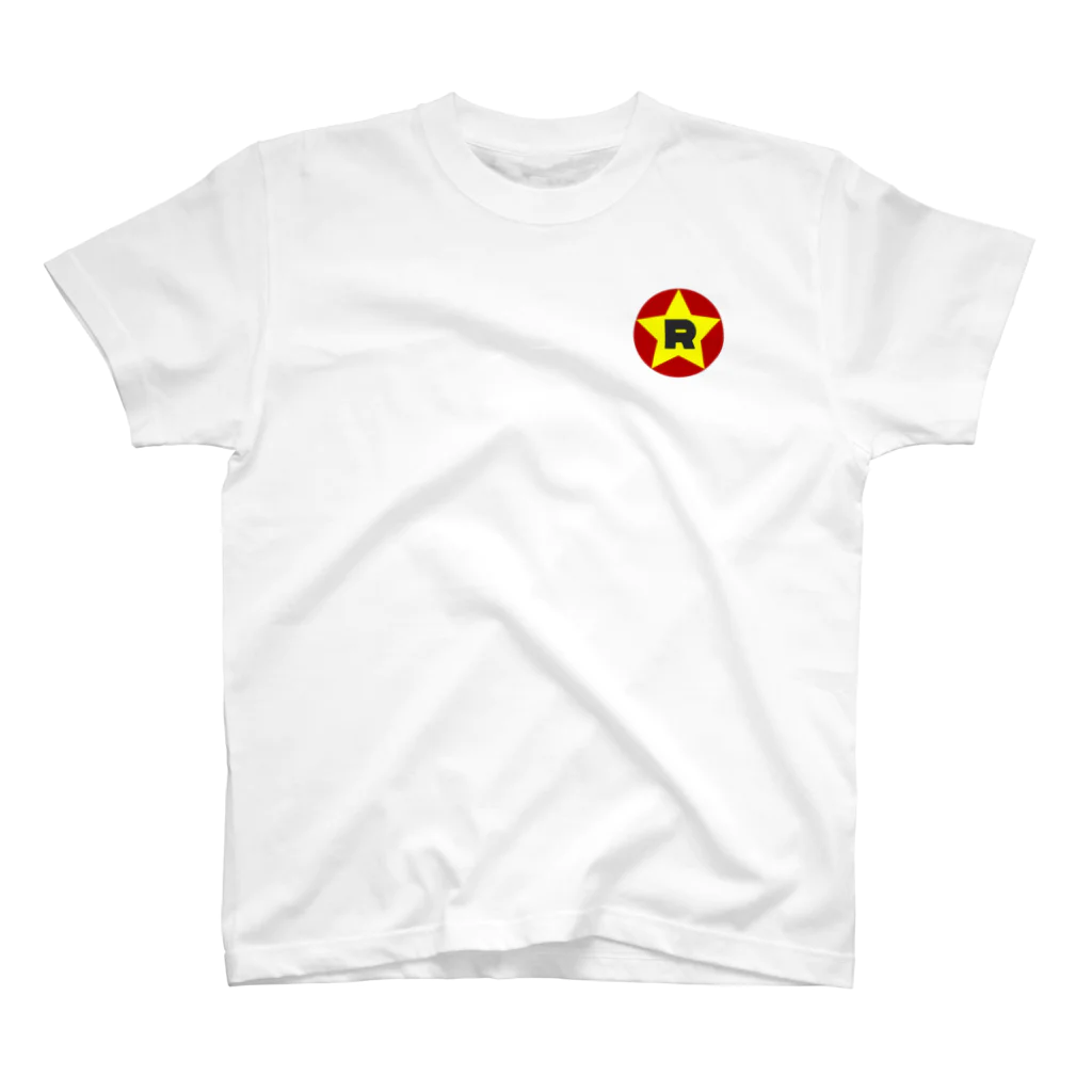 浪漫バーガーのSUMMER BURGER 革命軍Tシャツ 티셔츠