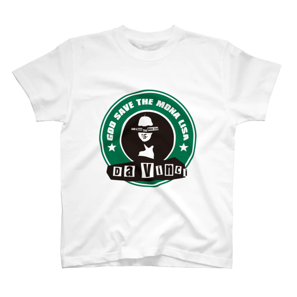 AURA_HYSTERICAのGOD_SAVE_THE_MONA_LISA Regular Fit T-Shirt