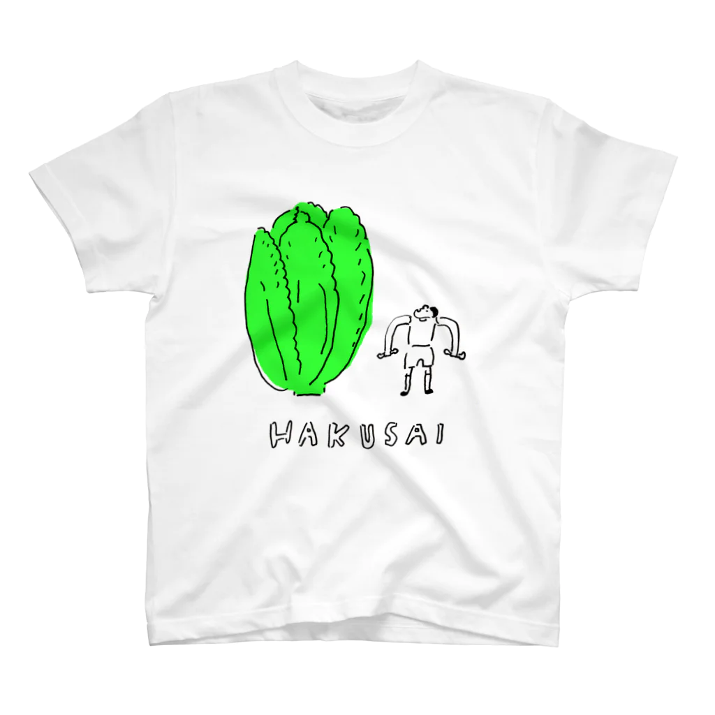 よこづな文庫のHAKUSAI スタンダードTシャツ