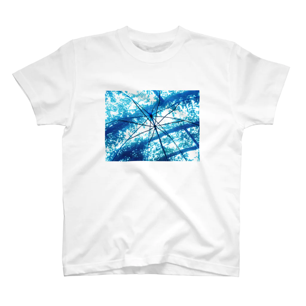 depth blueのumbrella -blue Regular Fit T-Shirt