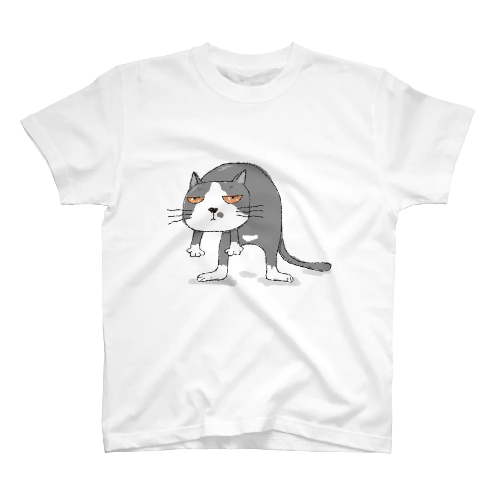 Yoshisyanの猫背 スタンダードTシャツ