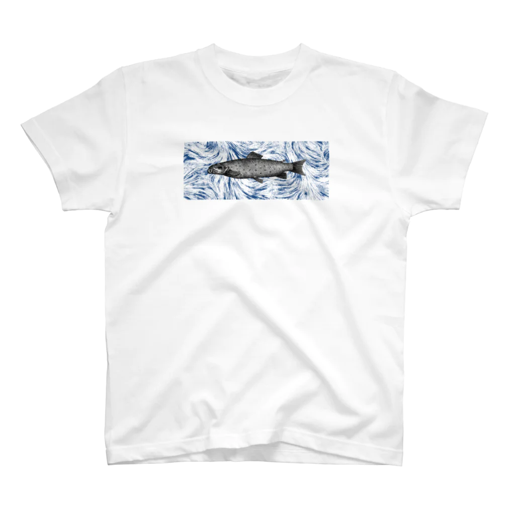 監獄ひろばの魚T スタンダードTシャツ