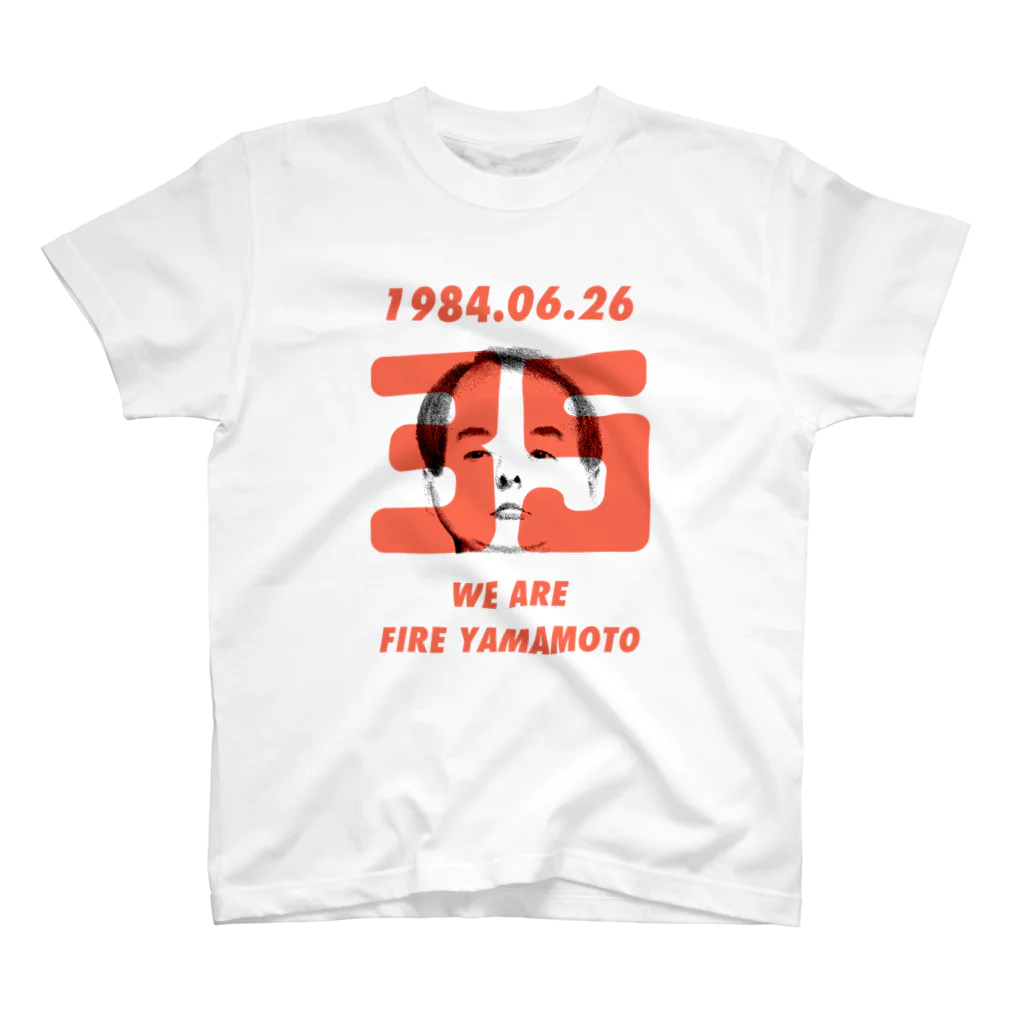 山本修平F.C　　のファイヤー山本　19840626 Regular Fit T-Shirt