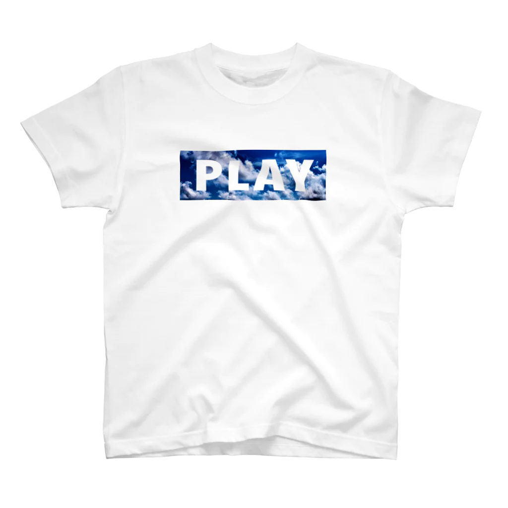 PLAY clothingのPLAY LOGO -SKY- スタンダードTシャツ