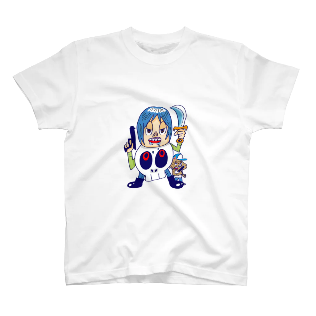 ふくたつショップのブルーヘッド スタンダードTシャツ