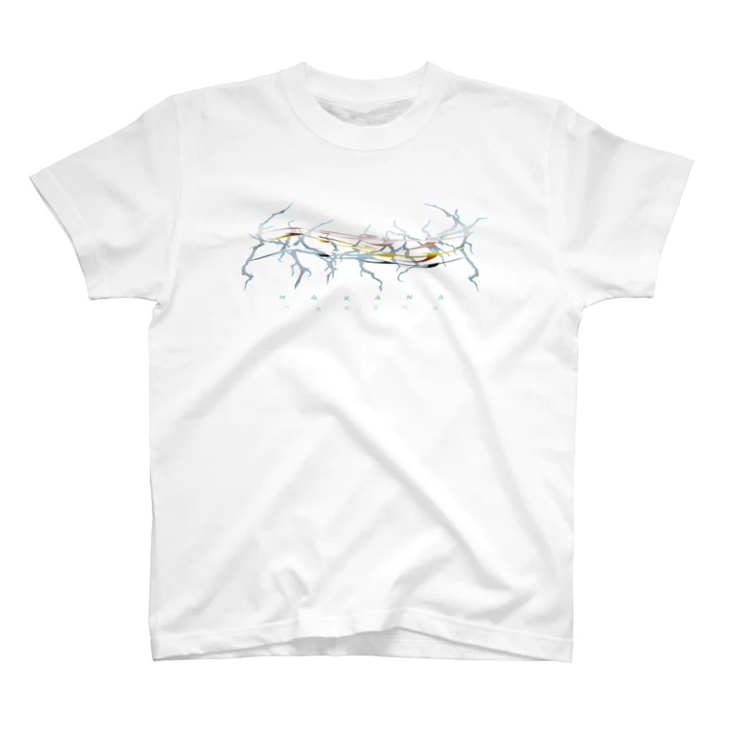 ◌ ~ ✌︎ 𝓃 𝓲 𝒹 ❍ 𝓃 𝓮 ✌︎ ~ ◌のHAKANA wave スタンダードTシャツ