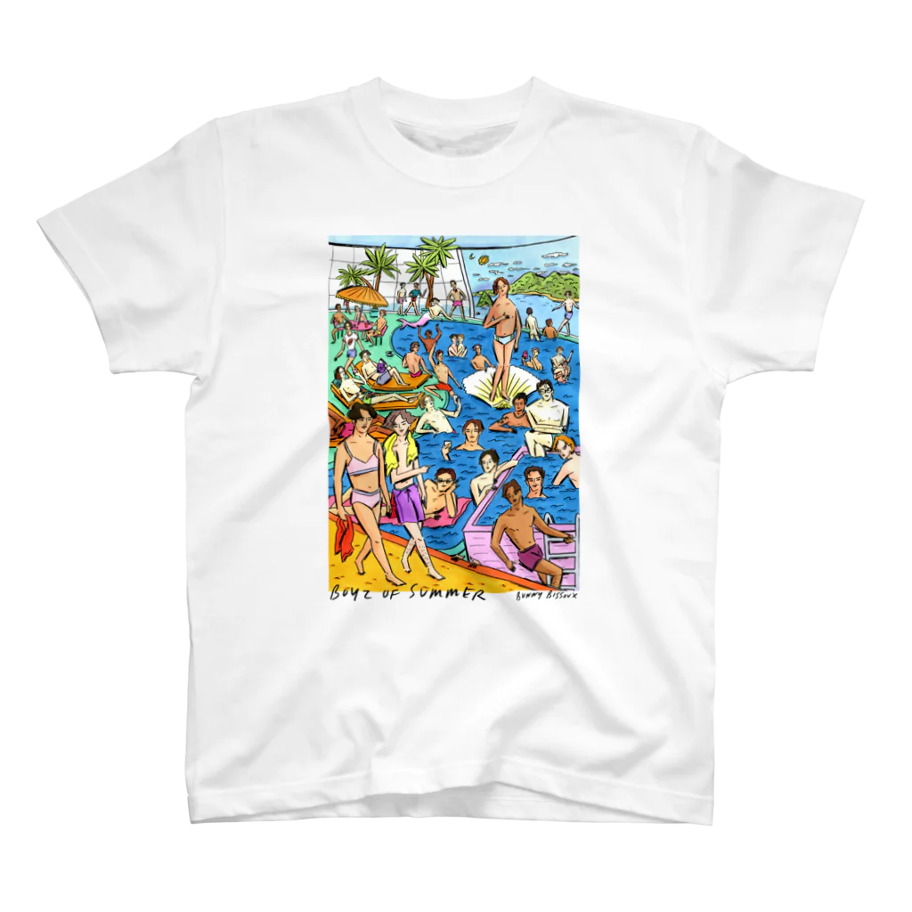 BUNNY BISSOUXのBOYZ OF SUMMER スタンダードTシャツ