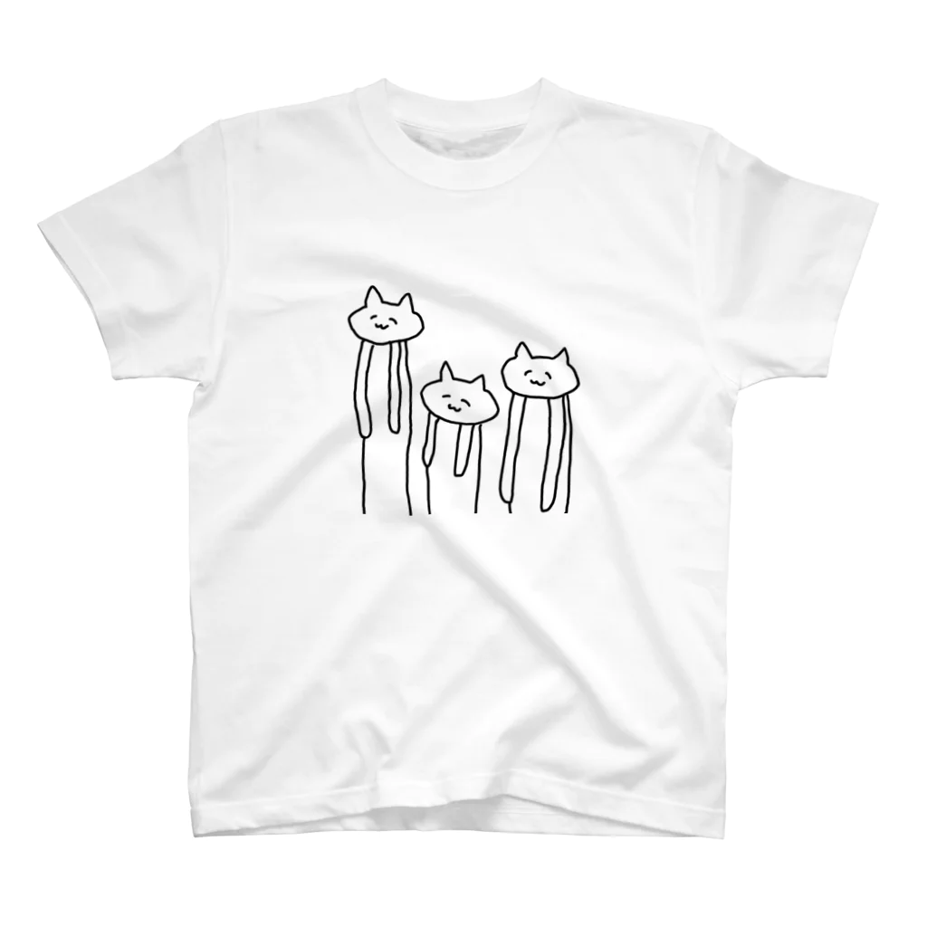 ゆるやかななにかのねこ3 スタンダードTシャツ