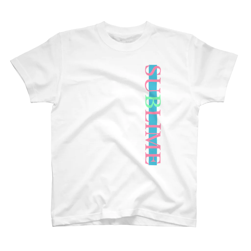 しっきーのレトロロゴ Regular Fit T-Shirt