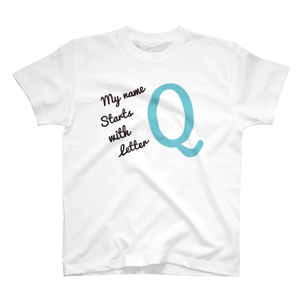 フォーヴァのMy name starts with letter Q Regular Fit T-Shirt