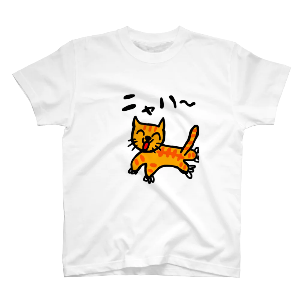 Garuのにこにこ猫ちゃん Regular Fit T-Shirt