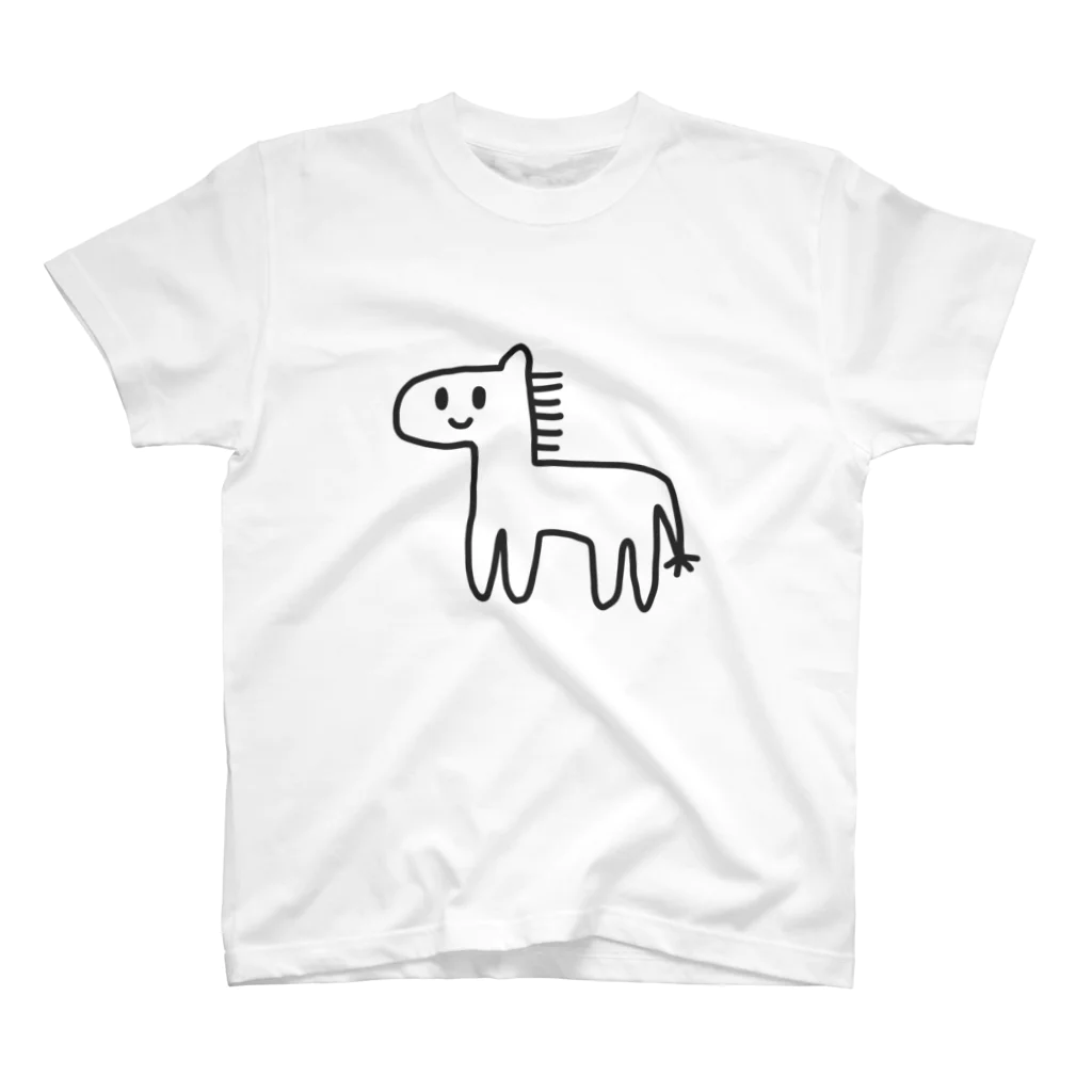 ムラムラの馬 -UMA- スタンダードTシャツ