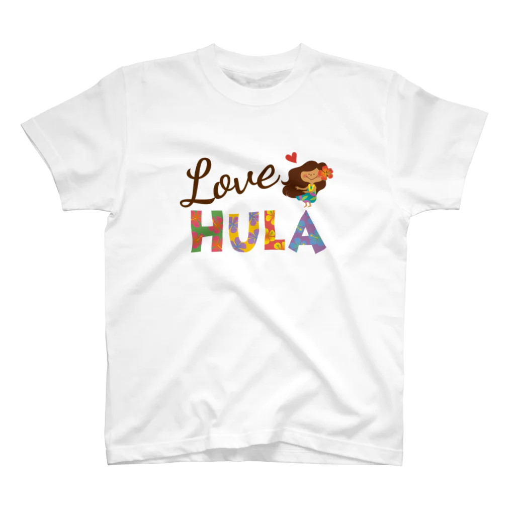 HOLO HOLO MARKET CHIGASAKIのLove HULA KAPUA スタンダードTシャツ