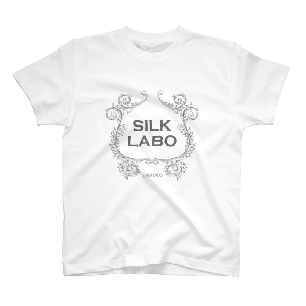 SILK　LABOのSILKロゴ（グレー） Regular Fit T-Shirt