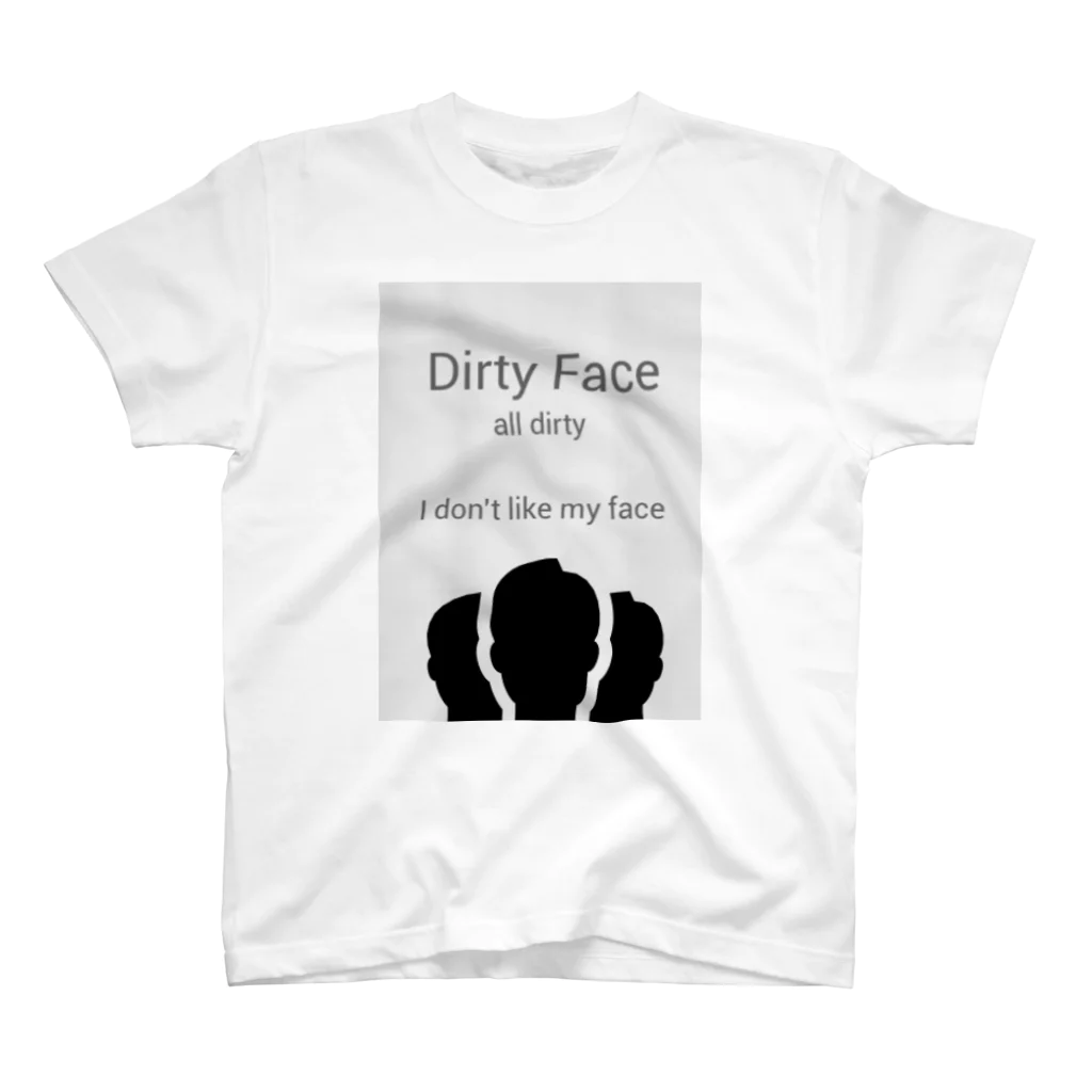 DirtyFaceのDirtyFace スタンダードTシャツ