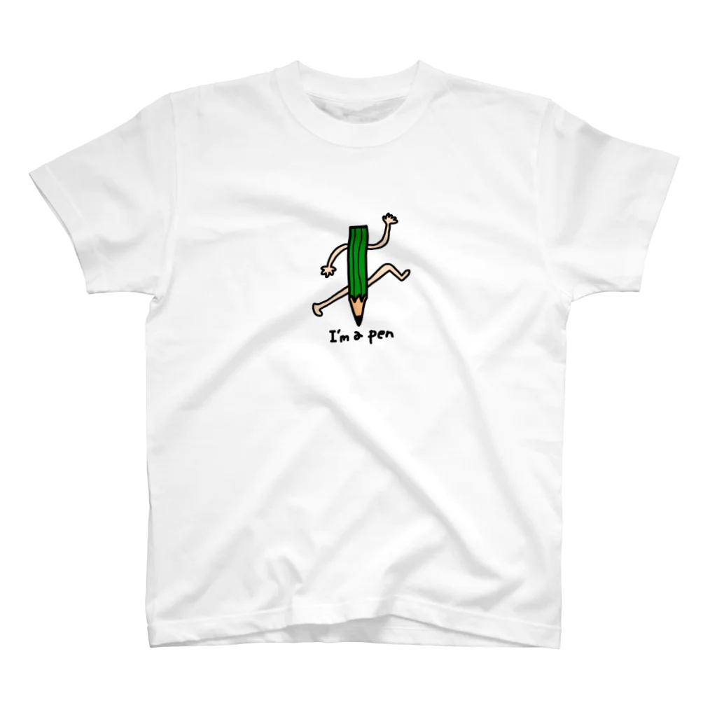 もえちゃんのえんぴつさん Regular Fit T-Shirt