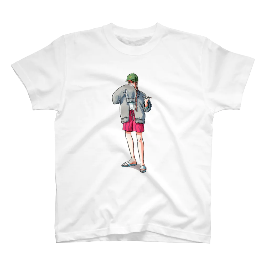  mayuko tanakaのプール監視員 Regular Fit T-Shirt