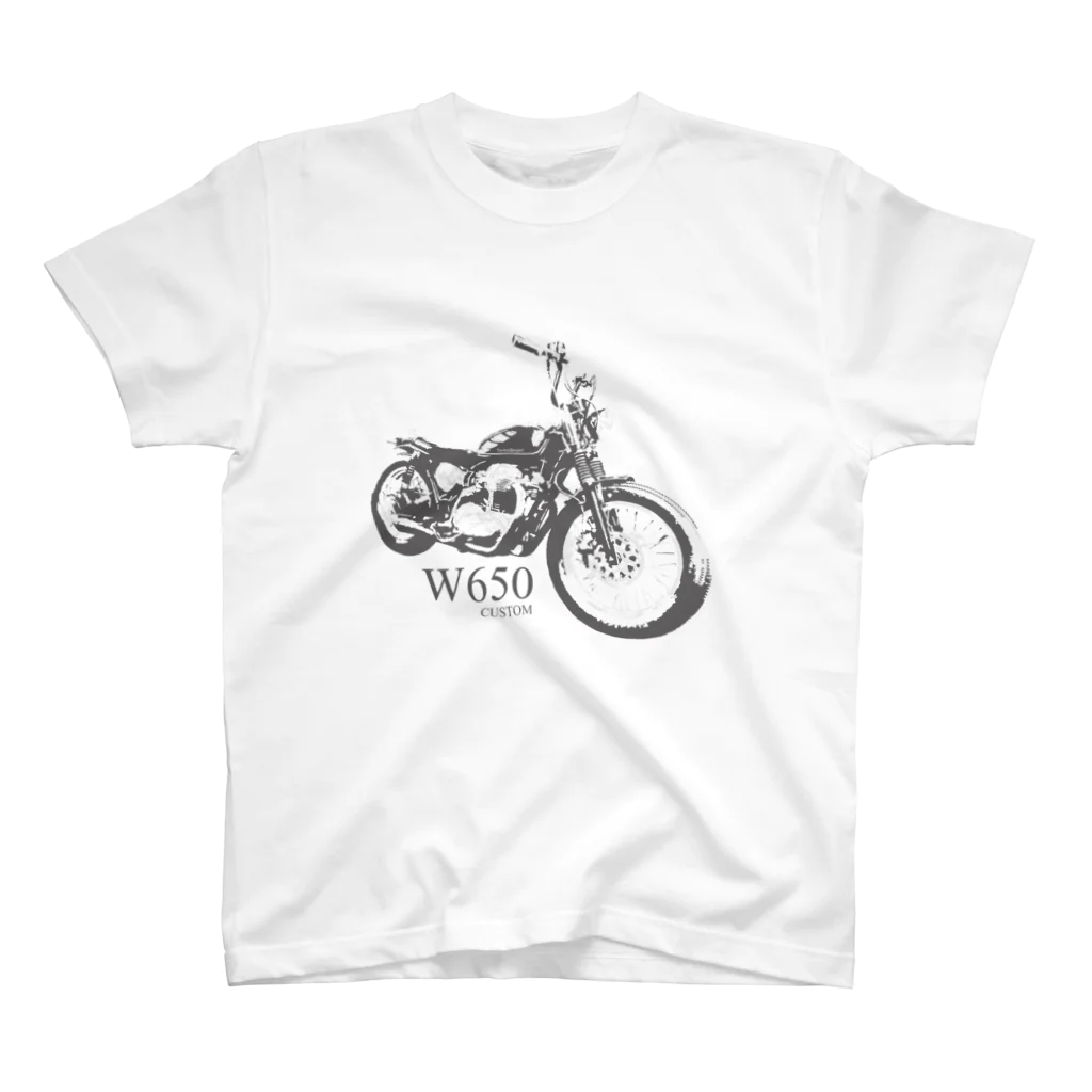 Too fool campers Shop!のW650 custom スタンダードTシャツ