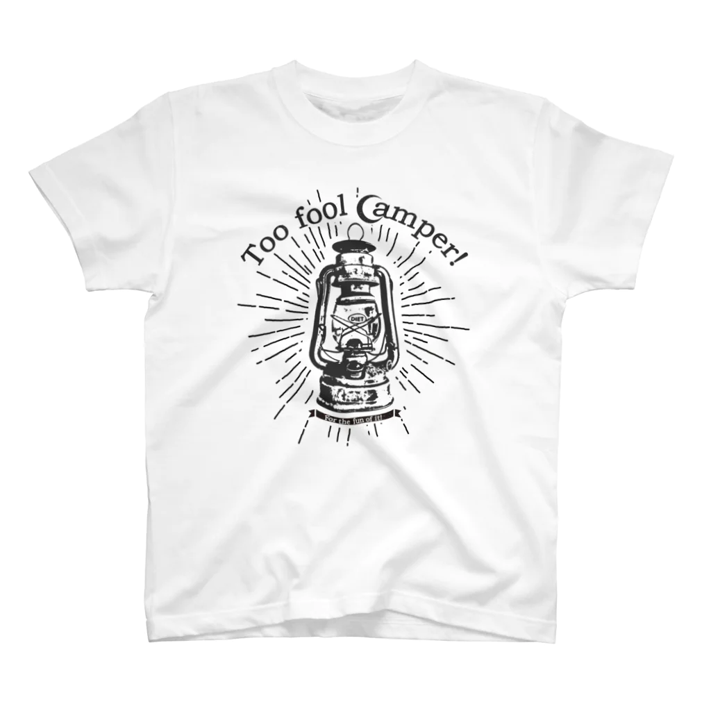 Too fool campers Shop!のLantern01(黒文字) スタンダードTシャツ