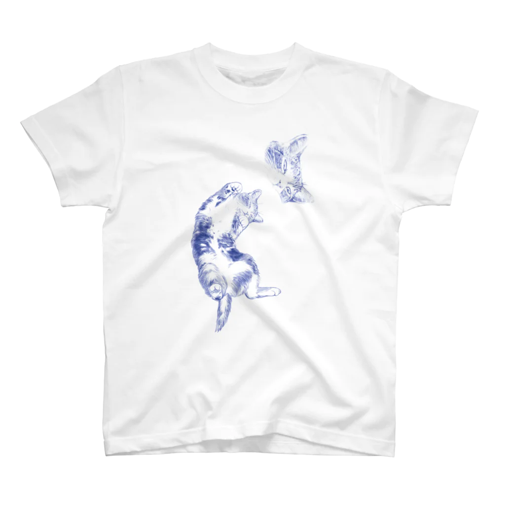 TEZUKAMIのウットリねこ　その1 Regular Fit T-Shirt