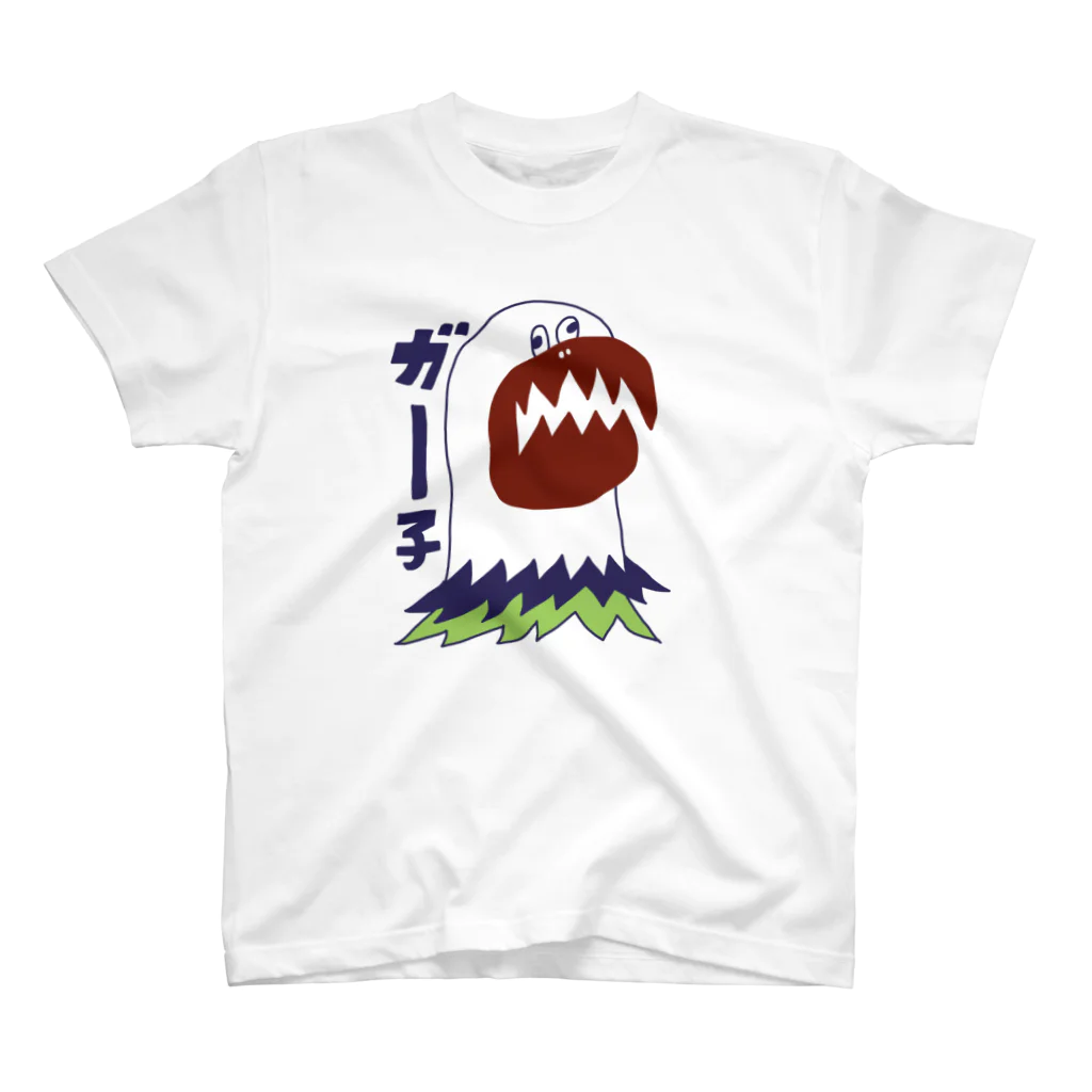 wakame.monsterの鳥のガー子 スタンダードTシャツ