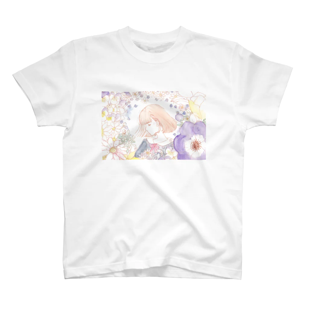 un d'amocitineの女生徒 スタンダードTシャツ