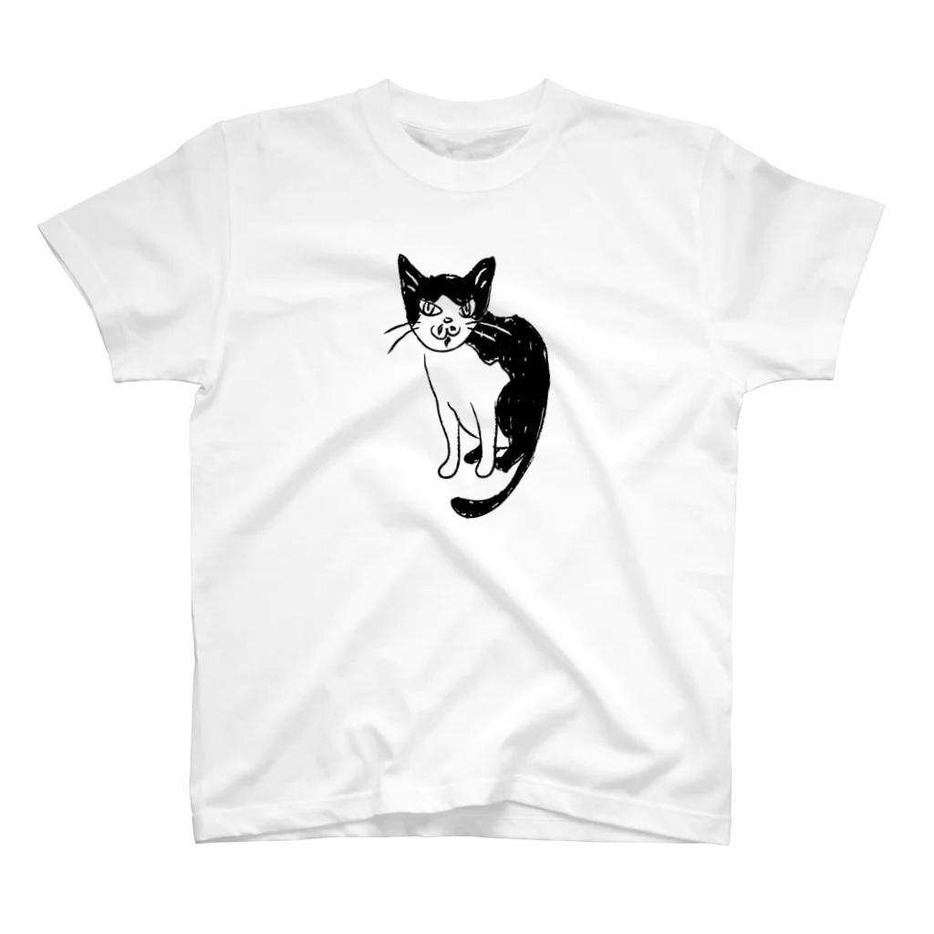 むしんちのニヒルな猫 スタンダードTシャツ