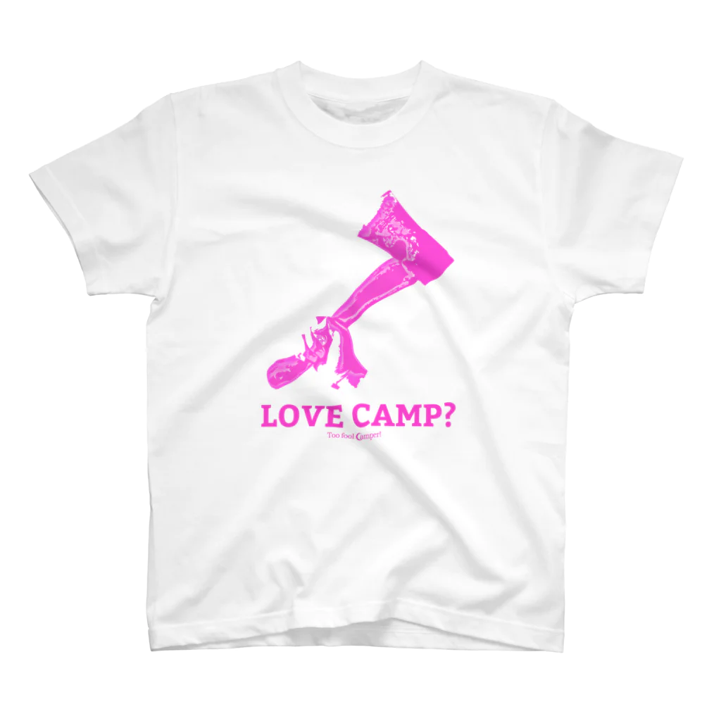 Too fool campers Shop!のHatchet(ピンク) スタンダードTシャツ