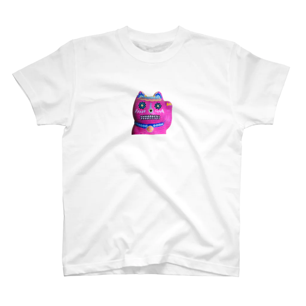 チオ・リコのMEXICAT（ピンク） スタンダードTシャツ