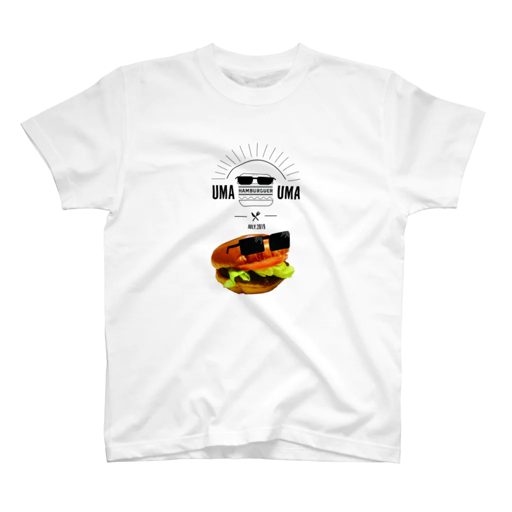 HAMiGAKIのウマウマハンバーガー スタンダードTシャツ