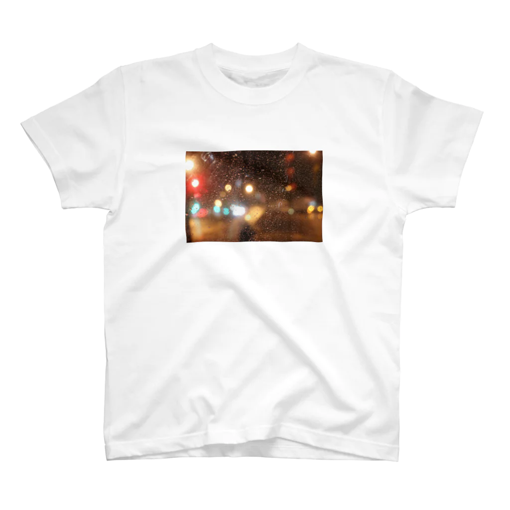 shidoro-modoroのrainy town スタンダードTシャツ