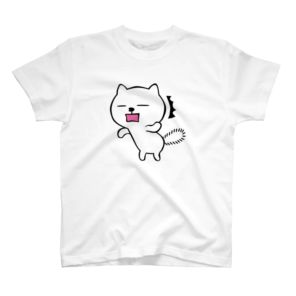 マシュマロデザインのぐーたらねこのだらだら日記 Tシャツ スタンダードTシャツ