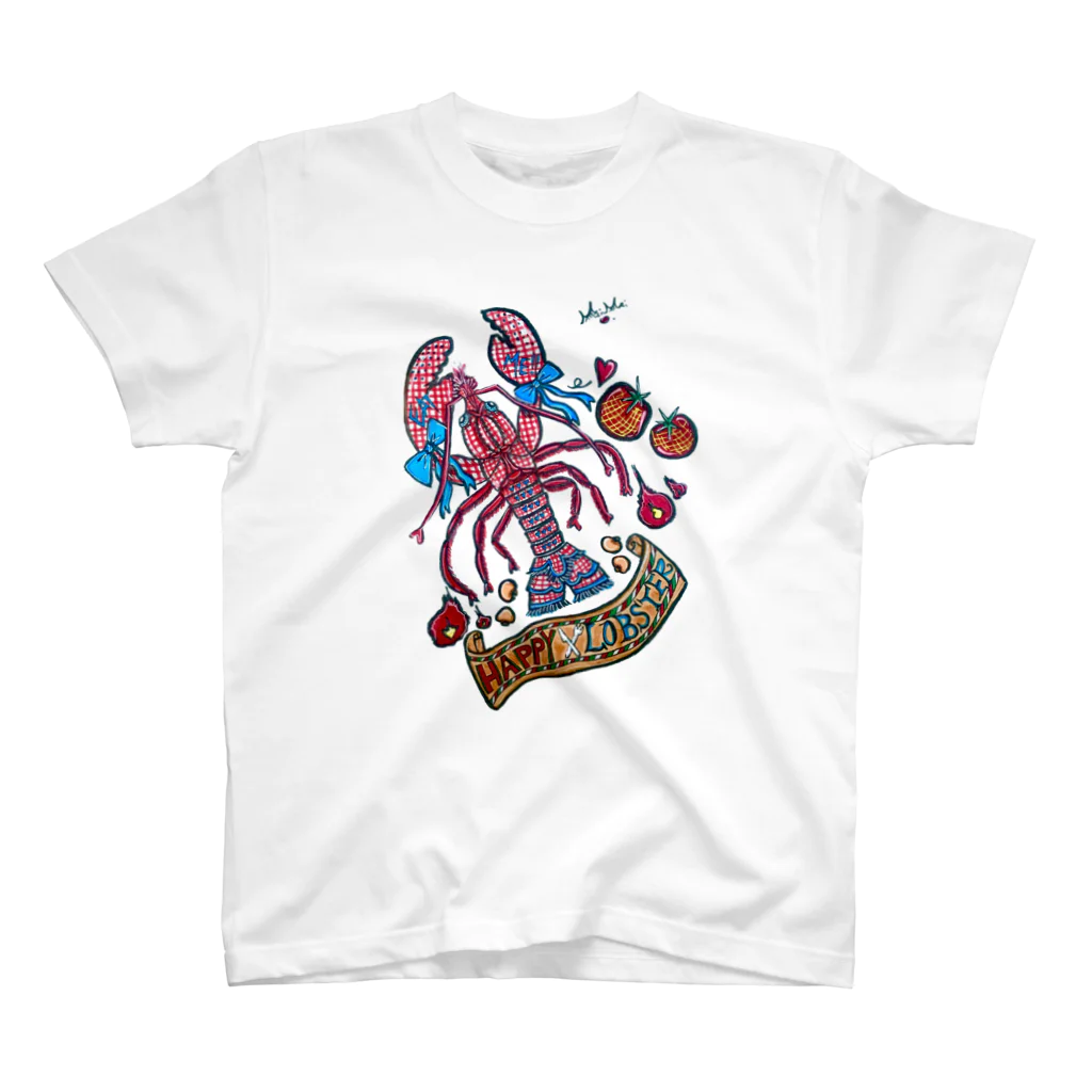 maimaice_creamのHappy Lobster Regular Fit T-Shirt