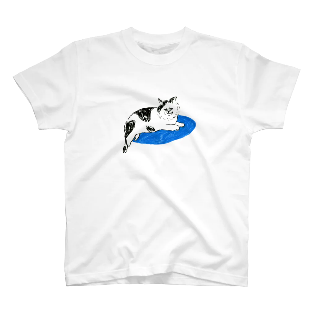 matsuorrrのblue monday cat スタンダードTシャツ