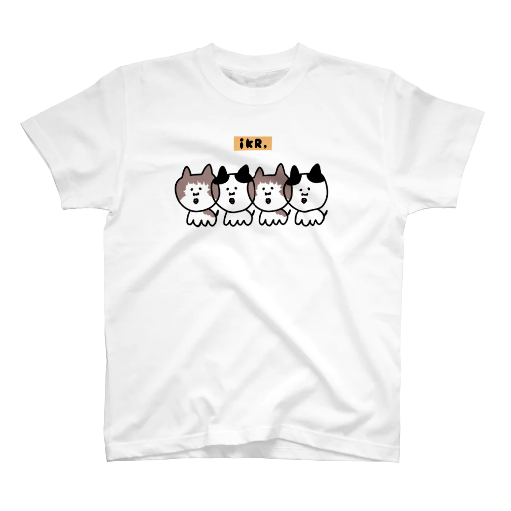 iKR,のネコっち分身の術 #まろぽん スタンダードTシャツ