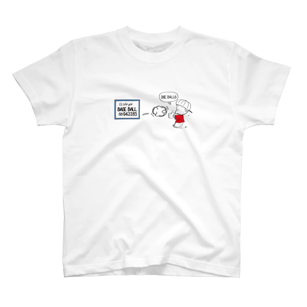 egu shopのBASE BALL③ スタンダードTシャツ