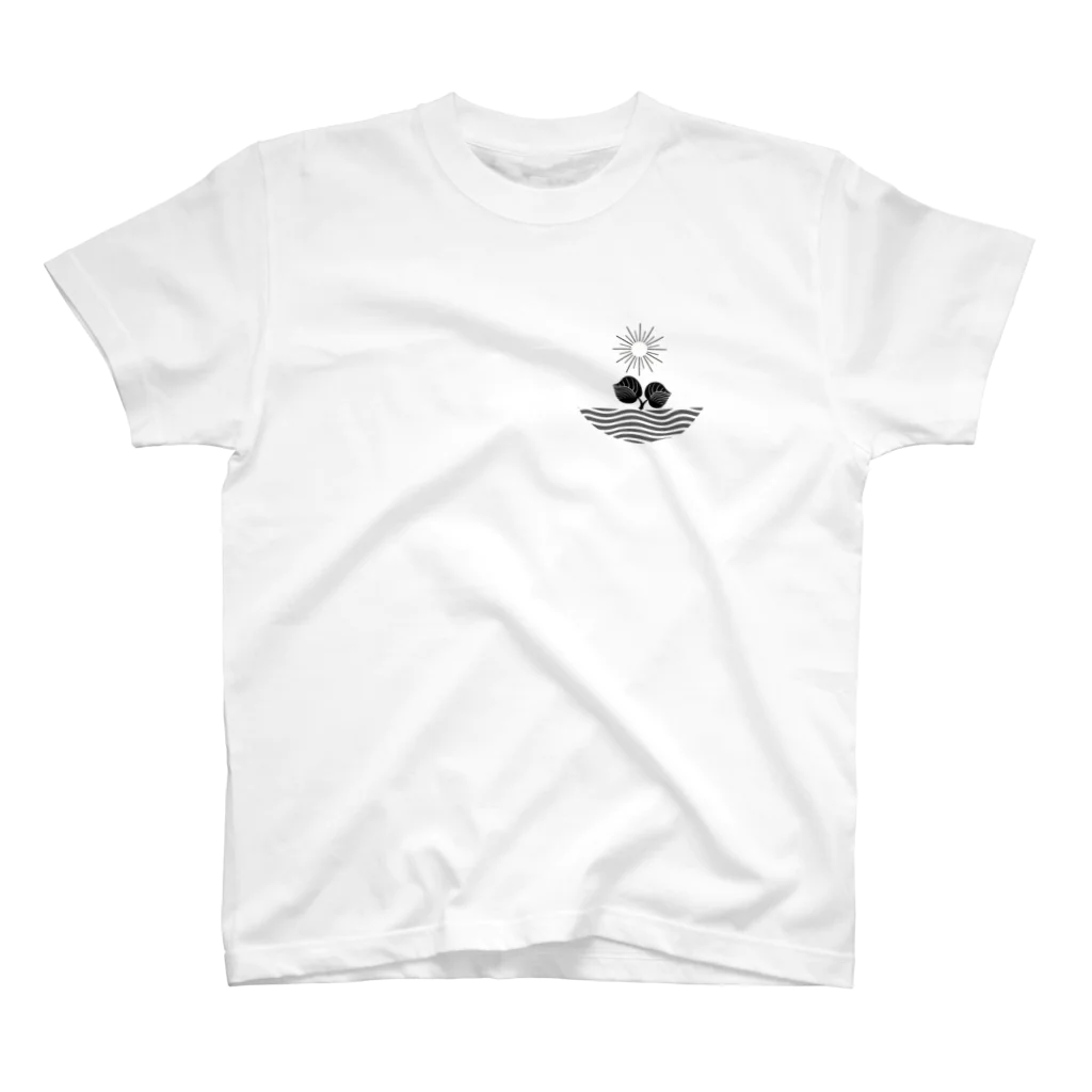 双葉🌱のロゴプリント Regular Fit T-Shirt